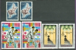 JUDO 23 : Lot De 6 Timbres France Jeux Olympiques Guinée Corée - Judo