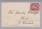 Heimat ZH Uster 1881-12-31 Stehende Faserpapier Brief Nach Thal - Briefe U. Dokumente