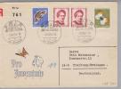 Schweiz  1951-12-03 Pro Juventute R-Brief Brig Kurort-O Nach Deutschland - Cartas & Documentos