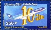 Polynésie 856 ** 10ème Anniversaire De La Compagnie Air Tahiti Nui - Nuevos