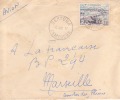 Cameroun,Lom Et Djérem,Bertoua Le 06/08/1957 > France,colonies,lettre,po Nt Sur Le Wouri à Douala,15f N°301 - Covers & Documents