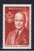 MC+ Monaco 1956 Mi 530 Mnh D. Eisenhower - Nuovi