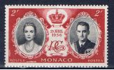 MC+ Monaco 1956 Mi 562 Mnh Hochzeitsmarken - Ungebraucht