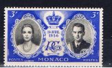 MC+ Monaco 1956 Mi 563 Mnh Hochzeitsmarken - Unused Stamps