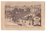 LA FERTE-MACE ( Orne )  École Supérieure ( Genre Litho...A. Benoit Graveur...) - La Ferte Mace