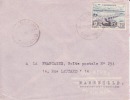Cameroun,Dja Et Lobo,Sangmélima Le 27/05/1957 > France,colonies,lettre,po Nt Sur Le Wouri à Douala,15f N°301 - Covers & Documents