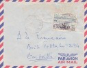 Cameroun,Dja Et Lobo,Sangmélima Le 28/05/1957 > France,colonies,lettre,po Nt Sur Le Wouri à Douala,15f N°301 - Cartas & Documentos