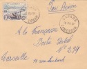 Cameroun,Haut Nkam,Bafang Le 26/05/1957 > France,colonies,lettre,po Nt Sur Le Wouri à Douala,15f N°301 - Brieven En Documenten