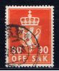 N+ Norwegen 1955 Mi 82 Dienstmarke - Used Stamps