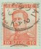 Belgique - YT 118 Oblitéré -0.15/objet Si Vous Achetez Groupé - 1912 Pellens