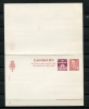 Denmark   Postal Stationary Card With Response Card   Unused - Interi Postali