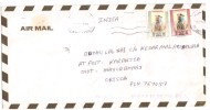 Bahrain To India Airmail Cover, Royal - Bahrein (1965-...)