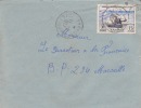 COTE D´IVOIRE - 1957 - COLONIES FRANCAISES - LETTRE - MARCOPHILIE - Covers & Documents