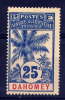 DAHOMEY  N° 24 * (Dallay) - Scan Du Verso - Série Des Palmiers - Autres & Non Classés