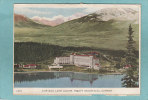 CHATEAU LAKE LOUISE .  ROCKY MOUNTAINS.  - 1949  -  CARTE LETTRE - Lake Louise