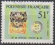 POLYNESIE  FRANCAISE  SERVICE   N°26__OBL VOIR SCAN - Oficiales