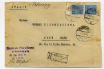 POLOGNE - N° 362 PAIRE, SUR LR OBL. WARSZAWA LE 2/5/34 POUR ROME - TB - Storia Postale