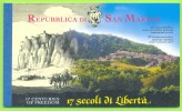 SAN MARINO -  17° Centenario Fondazione Della Repubblica - Postzegelboekjes