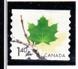 Canada Used Scott #2010 $1.40 Green Maple Leaf Coil - Used Stamps