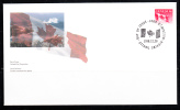 Canada FDC Scott #1695 46c Flag - Coil Definitive - 1991-2000