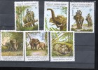 LAOS Nº 376 AL 379 - Eléphants