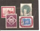 Naciones Unidas  Yvert  1-4 (usado) (o). - Used Stamps