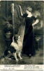 Joueuse De Harpe - Jeune Fille Au Colley ( Salon De Paris 1913 , Jules Monge )  N° 6731 - Music