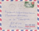 AEF,Oubangui,Berbérati Le 10/09/1957,colonies,lettr E,ordre Souverain De Malte,lutte Contre La Lèpre,15f N°237 - Other & Unclassified