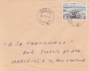 Cameroun,Dja Et Lobo,Djoum Le 03/09/1957 > France,colonies,lettre,po Nt Sur Le Wouri à Douala,15f N°301 - Cartas & Documentos