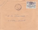 Cameroun,Nyong Et So´o,Mbalmayo Le 12/09/1957 > France,colonies,lettre,po Nt Sur Le Wouri à Douala,15f N°301 - Cartas & Documentos