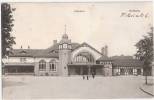 Kolberg Bahnhof Belebt 11.4.1910 Gelaufen Kolobrzeg - Pommern