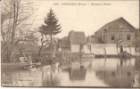 CONCHES - Moulin L'Abbé (Carte Animée, Bon état) - Conches-en-Ouche