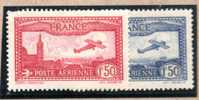 FRANCE : PA N° 5/6 * - 1927-1959 Mint/hinged