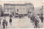 CPA - (09) Saint Girons - Place Des Esquives Et Route D´Aulus - Saint Girons