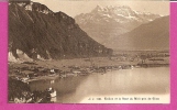 VEYTAUX   -   * CHILLON ET LA DENT DU MIDI  *  Pris De GLION  -   Editeur : J.J   N°7434 N/B - Veytaux