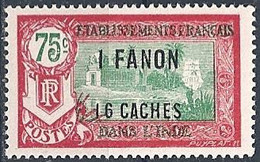 FRANCE INDIA..1927..Michel # 79...MLH. - Unused Stamps