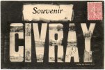 Souvenir De Civray - Multi Vues - Civray