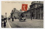 Q29 - PARIS - école Militaire - Façade Principale (jolie Carte De 1907 Avec Attelage) - Enseignement, Ecoles Et Universités