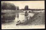 CPA  ANCIENNE- FRANCE- ST-VALERY-SUR-SOMME (80)- LE BASSIN ET LES ECLUSES- BELLE ANIMATION- PECHEUR- CHASSEUR- - Saint Valery Sur Somme