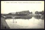 CPA  ANCIENNE- FRANCE- ARQUES (62)- CANAL DE NEUFOSSÉ- EMBOUCHURE DES SEPT ECLUSES- PONT-LEVIS- PÉNICHES - Arques