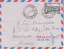 Moundou Tchad Afrique Colonie Française Lettre Par Avion Pour Marseille Marcophilie - Covers & Documents