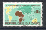 Kongo ( Kinshasa ) Zaire 1973 - Michel Nr. 481 O - Oblitérés