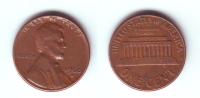 U.S.A 1 Cent 1960 D - 1959-…: Lincoln, Memorial Reverse
