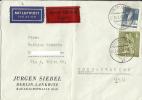 # Rara Lettera Expres Par Avion Spedita Da Berlino A Como Il 24-2-1960 - Cartas & Documentos