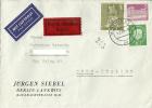 # Rara Lettera Expres Par Avion Spedita Da Berlino A Como Il 1-3-1960 - Cartas & Documentos