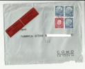 # Frammento Expres Bund 1960 Per Como, Michel # 260 Xv Heuss Waagerechte Paare - Storia Postale