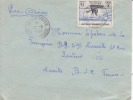 Conakry Banlieue Guinée Afrique Colonie Française Lettre Par Avion Pour Marseille Marcophilie Rare - Brieven En Documenten