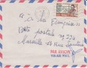 Kankan Haute Guinée Guinéa Afrique Colonie Française Lettre Par Avion Pour Marseille Marcophilie - Brieven En Documenten