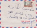 Kankan Haute Guinée Guinéa Afrique Colonie Française Lettre Par Avion Pour Marseille Marcophilie - Storia Postale