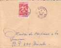 Cameroun,Nyong Et Kellé,Eséka Le 10/12/1956 > France,colonies,lettre,le Café,15f N°304 - Brieven En Documenten